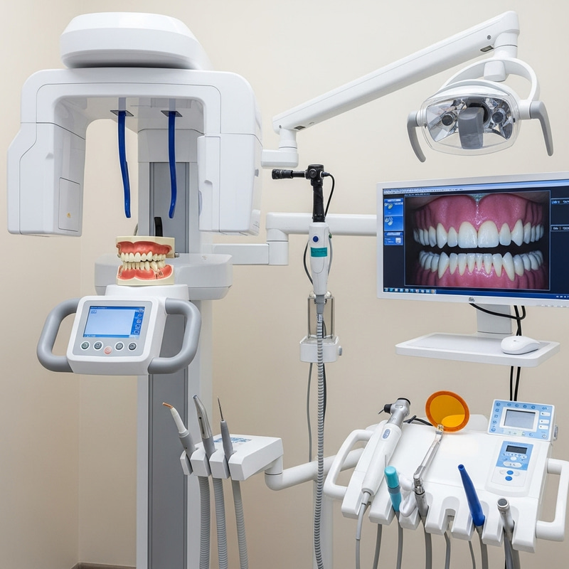 Oral Imaging Equipment in Professional Dental Office Setting Oral Imaging Equipment in Professional Dental Office Setting