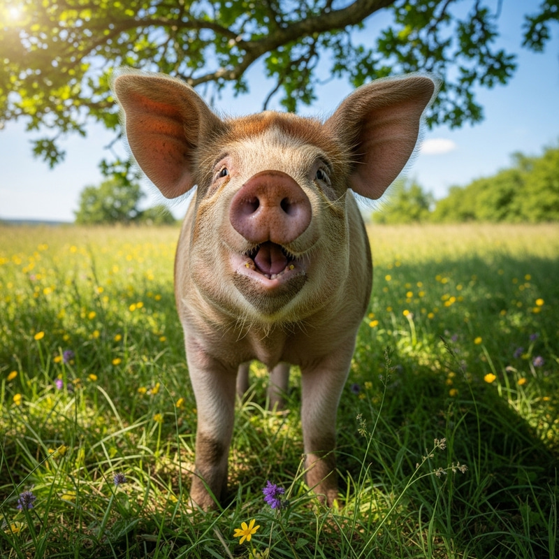 Happy Pig - Joyful Pig Images