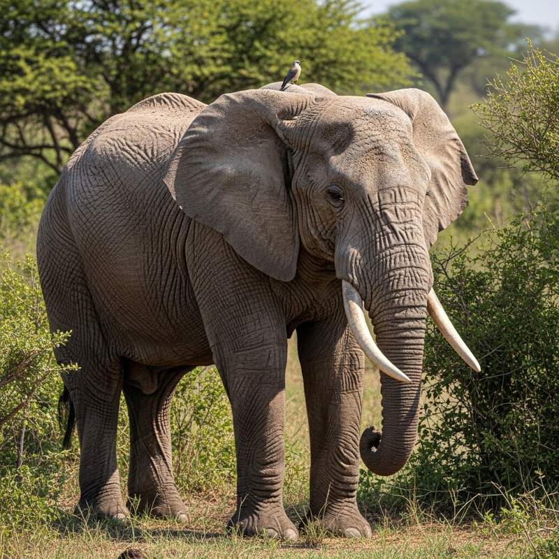 Majestic Elephant - Graceful Wildlife Display Majestic Elephant - Graceful Wildlife Display