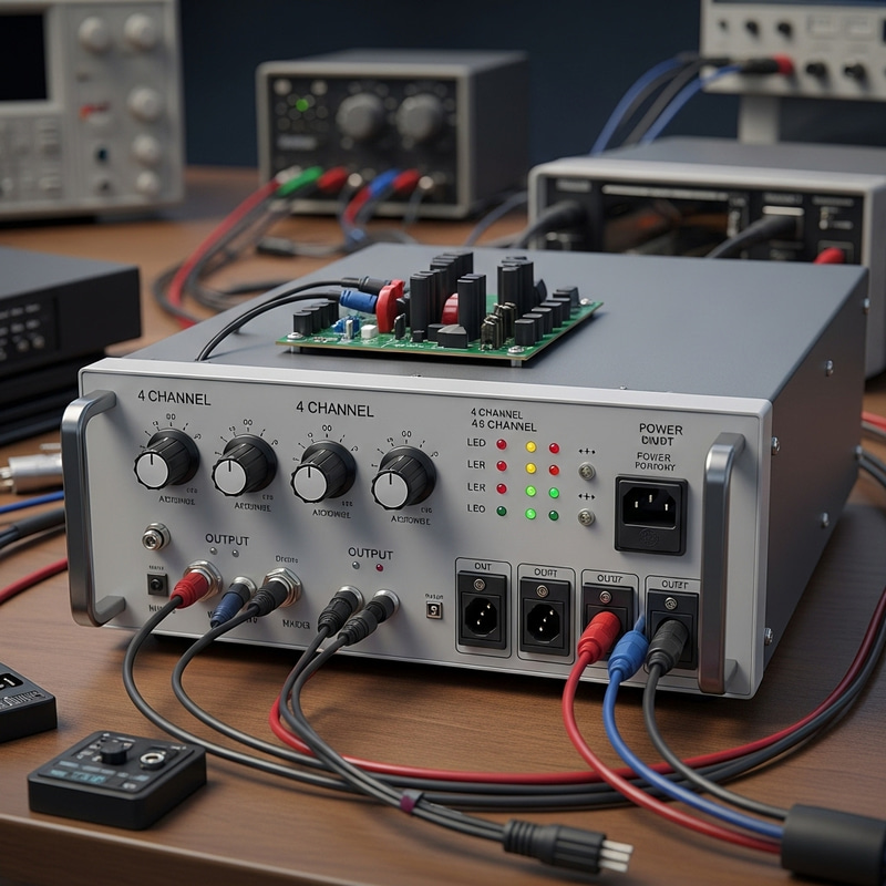 Professional 4-Channel Power Supply Unit Professional 4-Channel Power Supply Unit