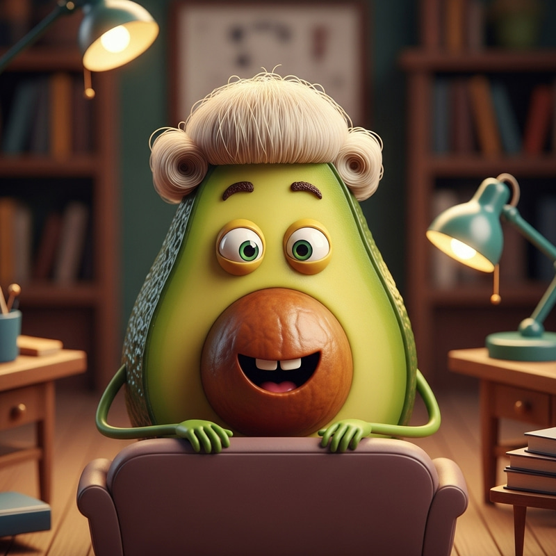 Whimsical Avocado Therapist: Engaging Conversations Whimsical Avocado Therapist: Engaging Conversations