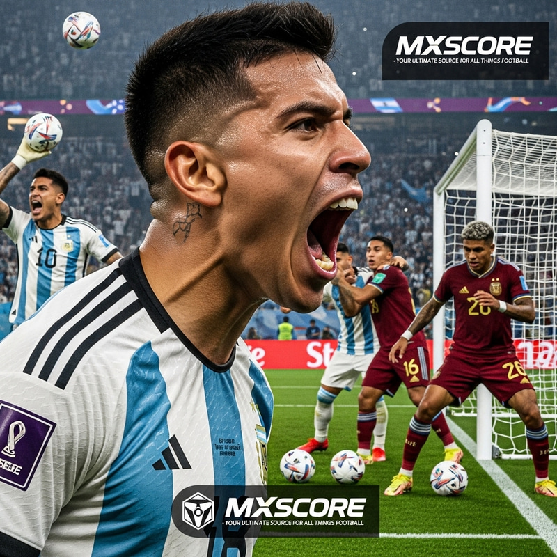 Intense Argentina U23 vs Venezuela U23 Football Match | MXScore