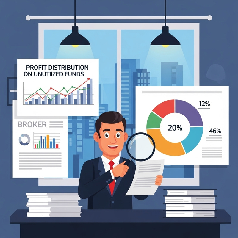 Optimizing Profit Distribution on Unutilized Funds with Broker Optimizing Profit Distribution on Unutilized Funds with Broker