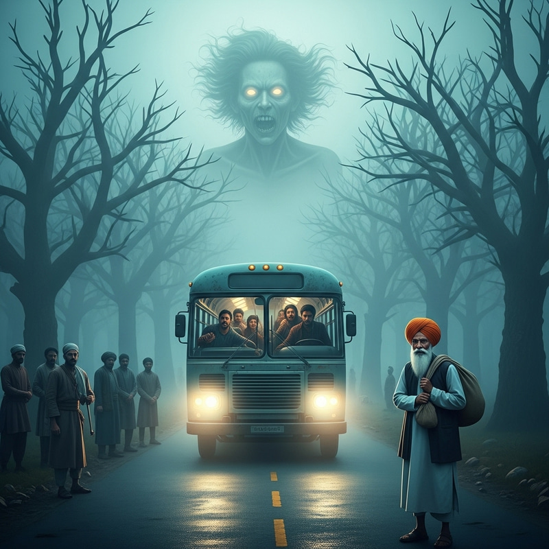 Ghostly Encounter on a Foggy Road | Horror Experience Ghostly Encounter on a Foggy Road | Horror Experience