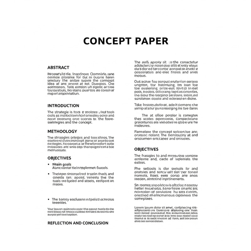 Effective Concept Paper Format: Structure, Abstract, Methodology Effective Concept Paper Format: Structure, Abstract, Methodology
