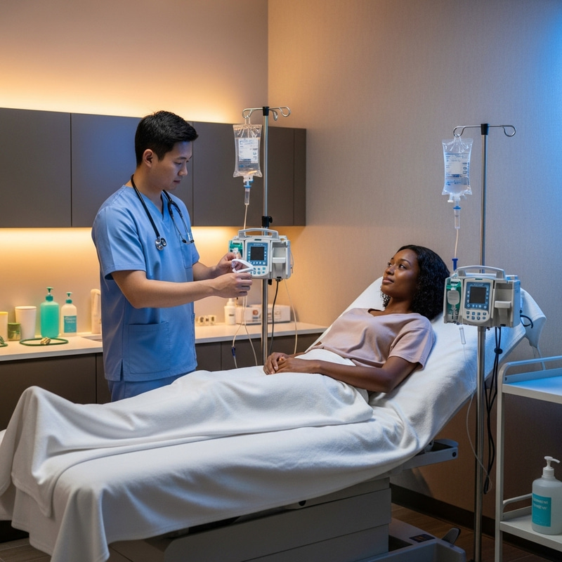 Calming IV Therapy Session Calming IV Therapy Session