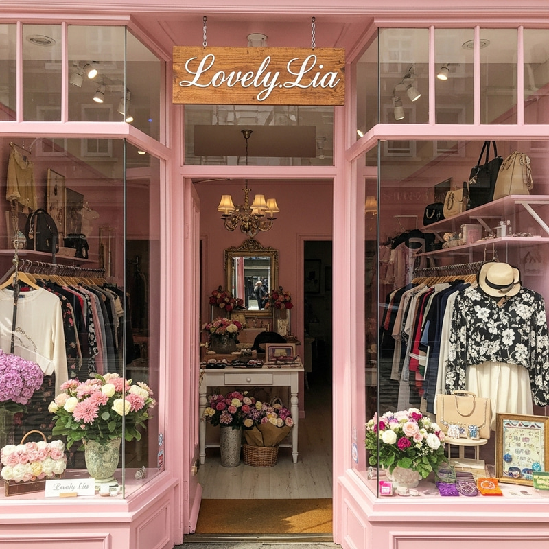 Lovely.Lia Boutique | Pink & Vintage Fashion with Charm Lovely.Lia Boutique | Pink & Vintage Fashion with Charm
