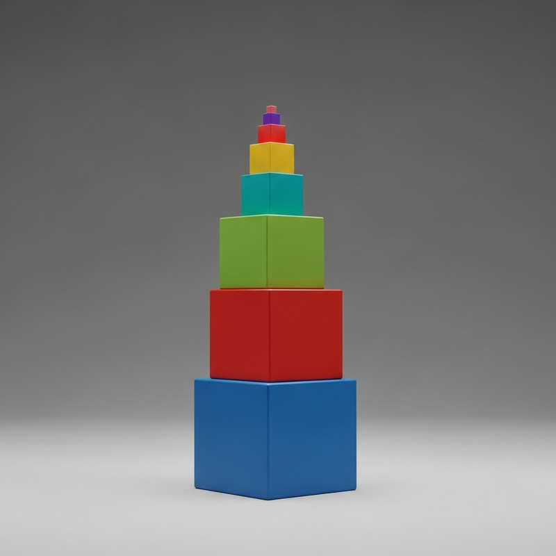Tower of Cubes: Understanding Hierarchical Structures