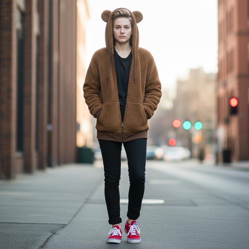 Stylish Bear Hoodie Outfits for Trendy Looks Stylish Bear Hoodie Outfits for Trendy Looks