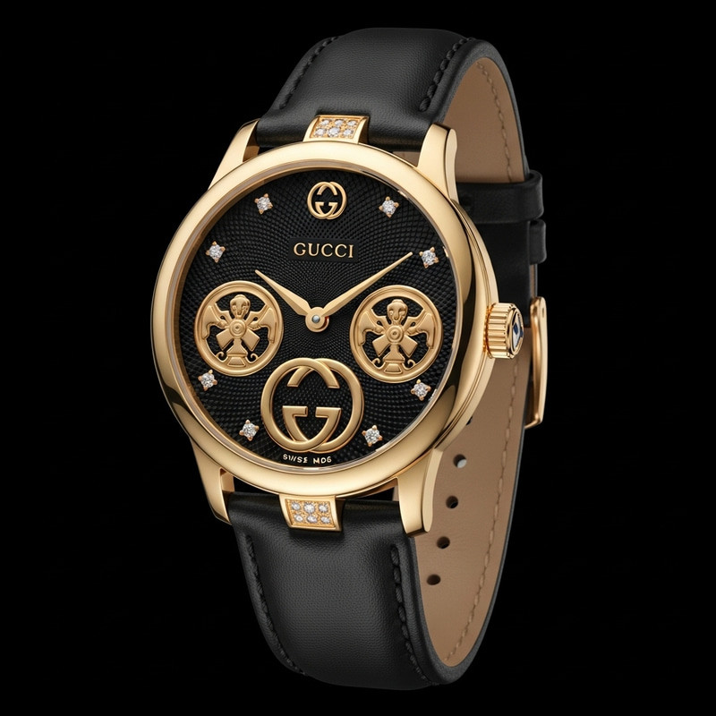 Elegant Gucci Wristwatch Design - Luxury & Sophistication Elegant Gucci Wristwatch Design - Luxury & Sophistication