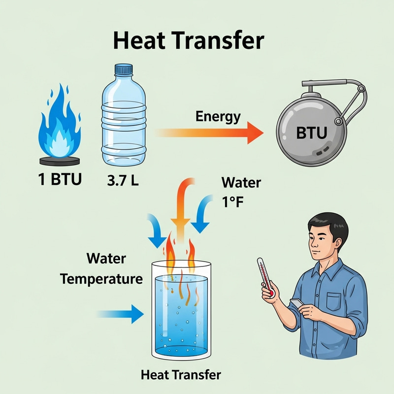 Understanding Heat Transfer: An Illustrated Example with BTU