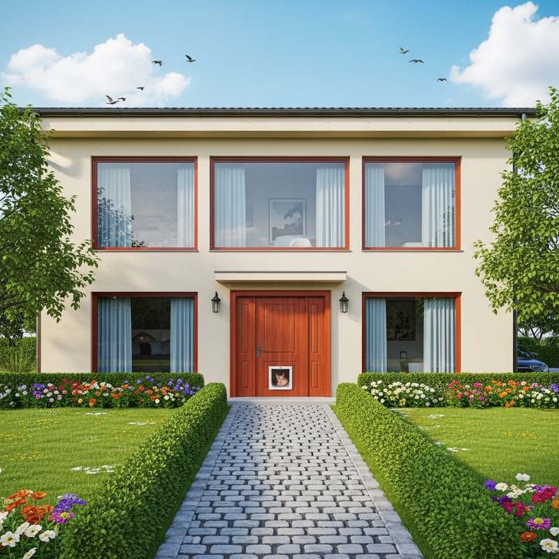 Tranquil Suburban Home with Lush Garden Tranquil Suburban Home with Lush Garden