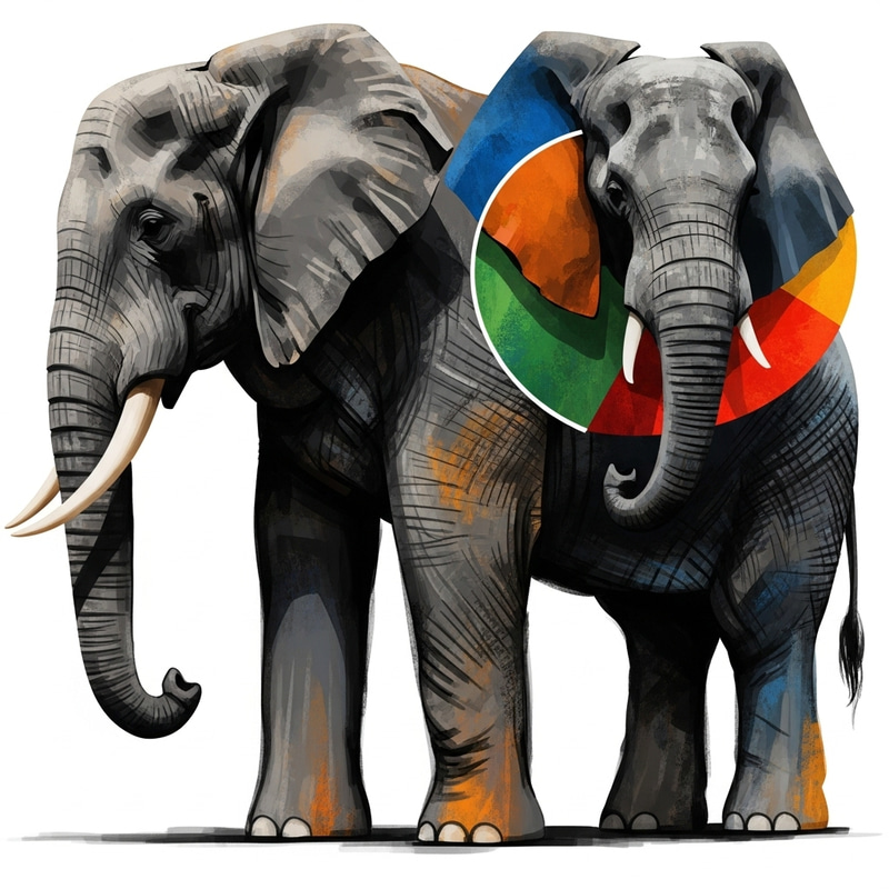 Abstract Elephant Art: A Creative Interpretation Abstract Elephant Art: A Creative Interpretation