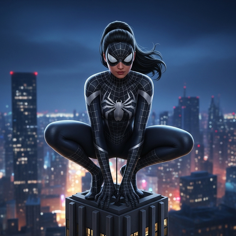 Incredible Spider Woman: Nighttime Vigilante Incredible Spider Woman: Nighttime Vigilante