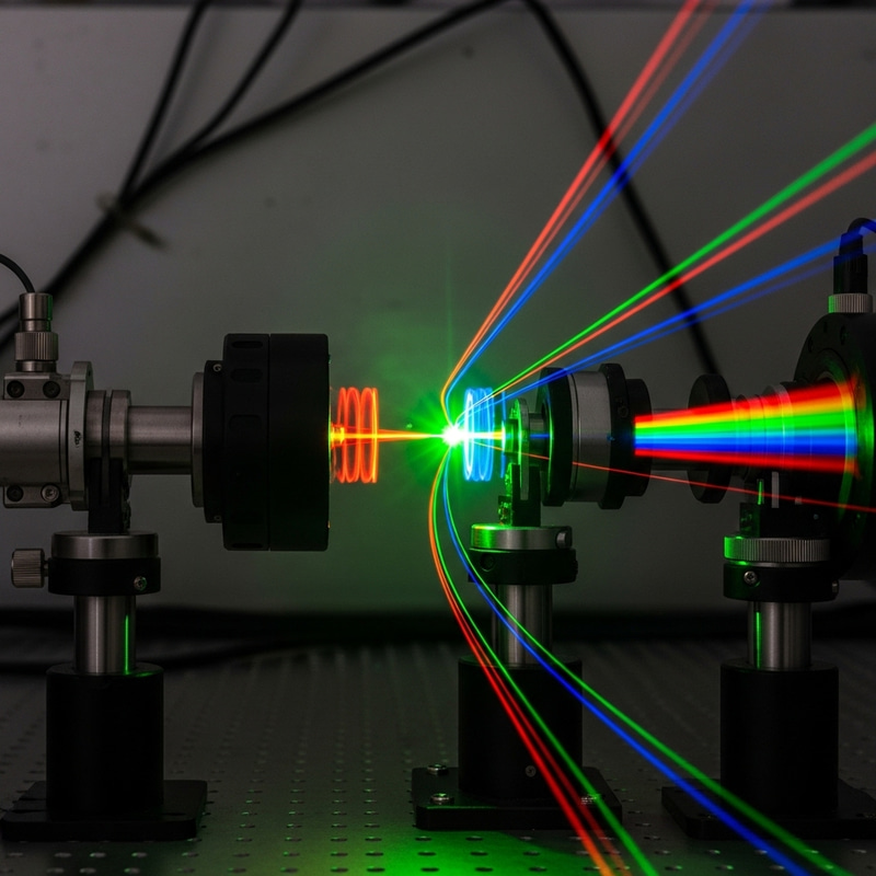 Intricate Visualization of High-Speed Light Paths | Science Photography Intricate Visualization of High-Speed Light Paths | Science Photography