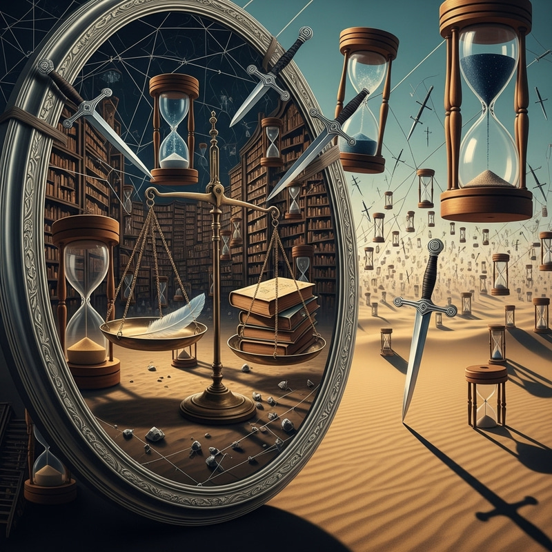 Borges' Dualistic Narrative: Reality, Time, Truth & Betrayal