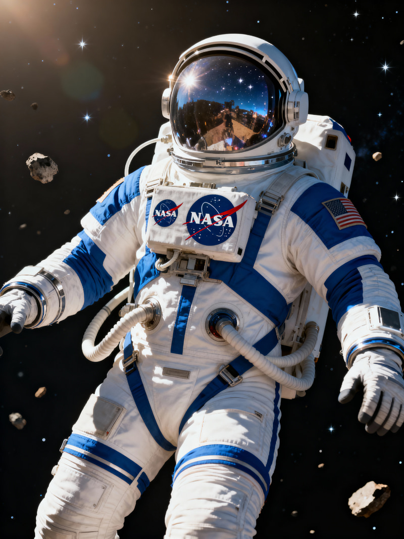NASA Astronaut Model in Space Suit NASA Astronaut Model in Space Suit