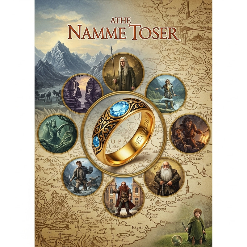 The Lord of the Rings Poster: High-Fantasy Masterpiece The Lord of the Rings Poster: High-Fantasy Masterpiece