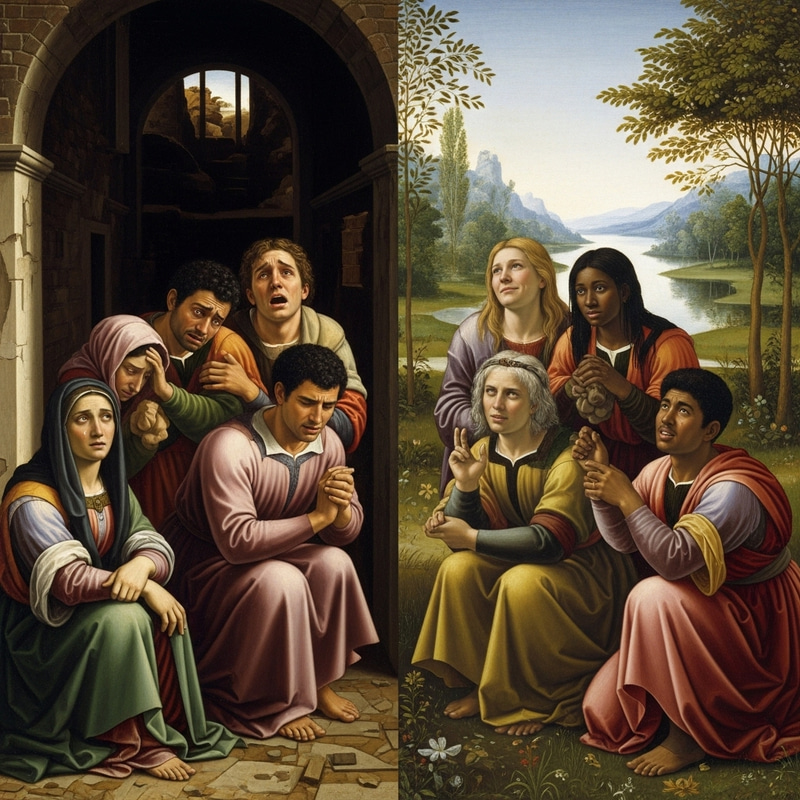 Leonardo Da Vinci's Philosophical Depiction of Despair and Happiness Leonardo Da Vinci's Philosophical Depiction of Despair and Happiness