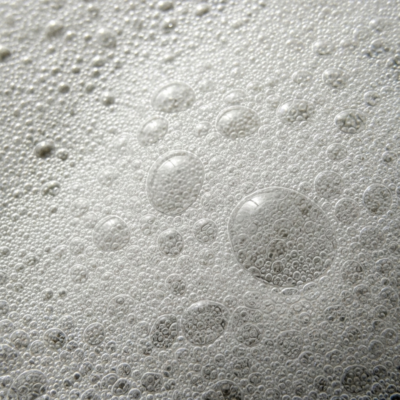Delicate Foam Close-up View - Exquisite Details Delicate Foam Close-up View - Exquisite Details