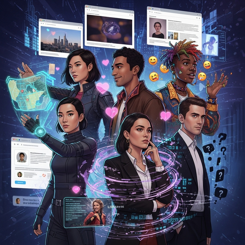 Web Series - Exciting Illustration Web Series - Exciting Illustration