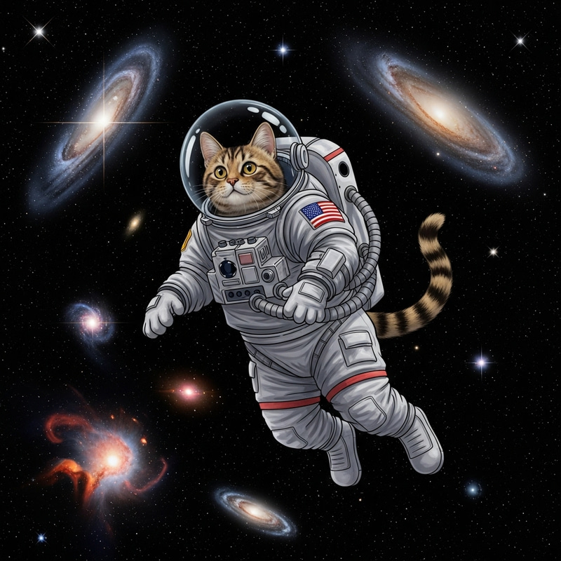 Space Cat Discovers the Cosmos: Exploring the Universe with an Adventurous Feline Space Cat Discovers the Cosmos: Exploring the Universe with an Adventurous Feline