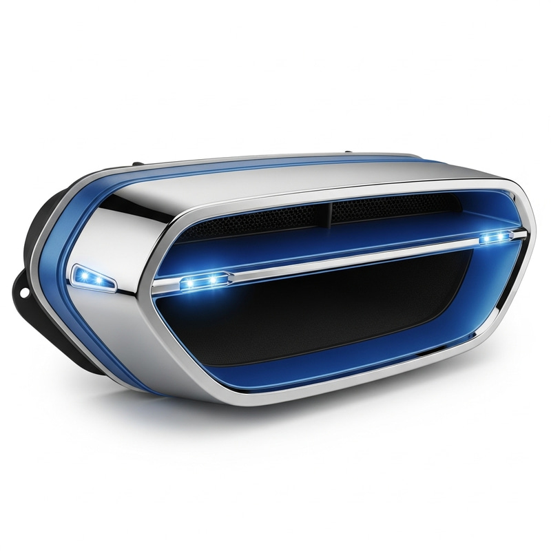 Futuristic Air Intake Scoop Design Futuristic Air Intake Scoop Design