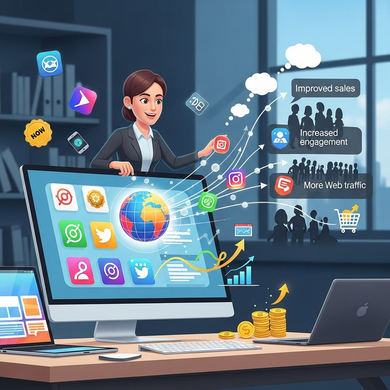 Leverage Social Media for Business Growth: Drive Success & Sales