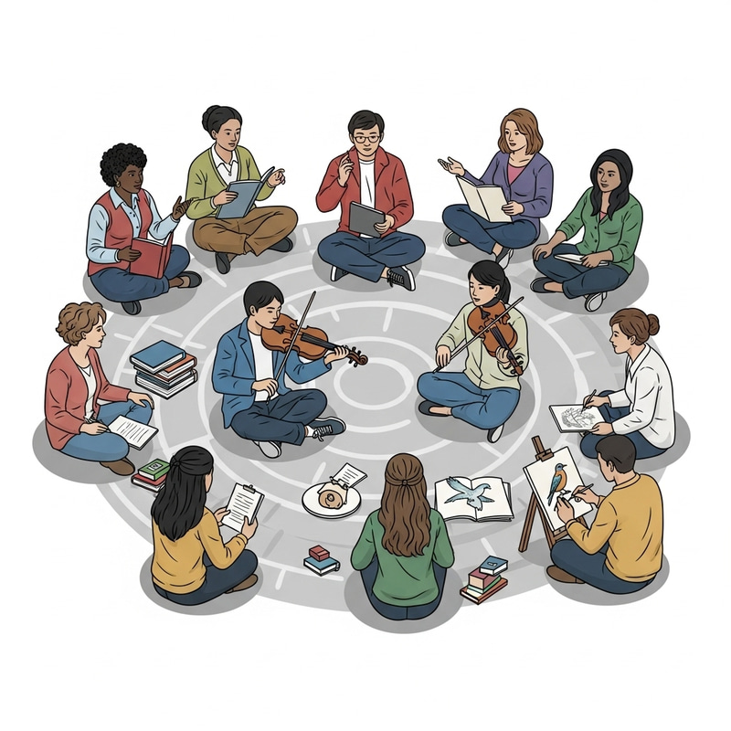 Sitting Society: Celebrating Creative Circles Sitting Society: Celebrating Creative Circles