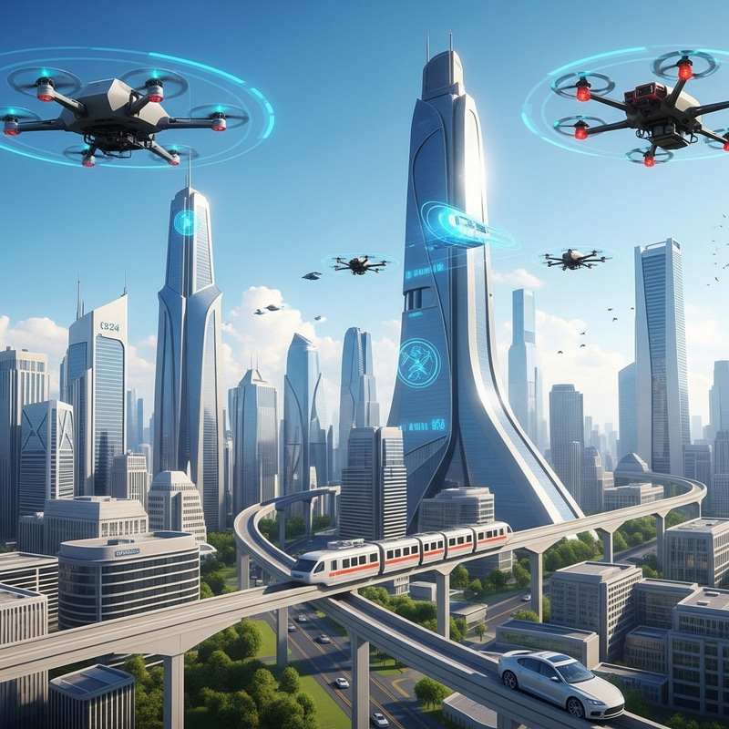 Futuristic City 2024: A Glimpse of Tomorrow's Technology