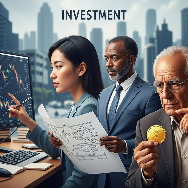 Investments: Stock Market, Real Estate, Gold Compared