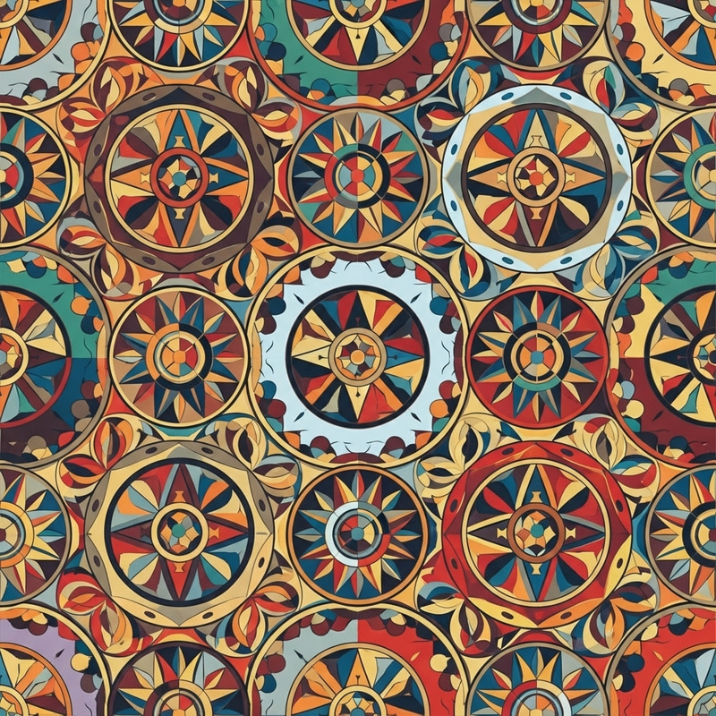 Vibrant Geometric Patterns of Culture and Community Vibrant Geometric Patterns of Culture and Community