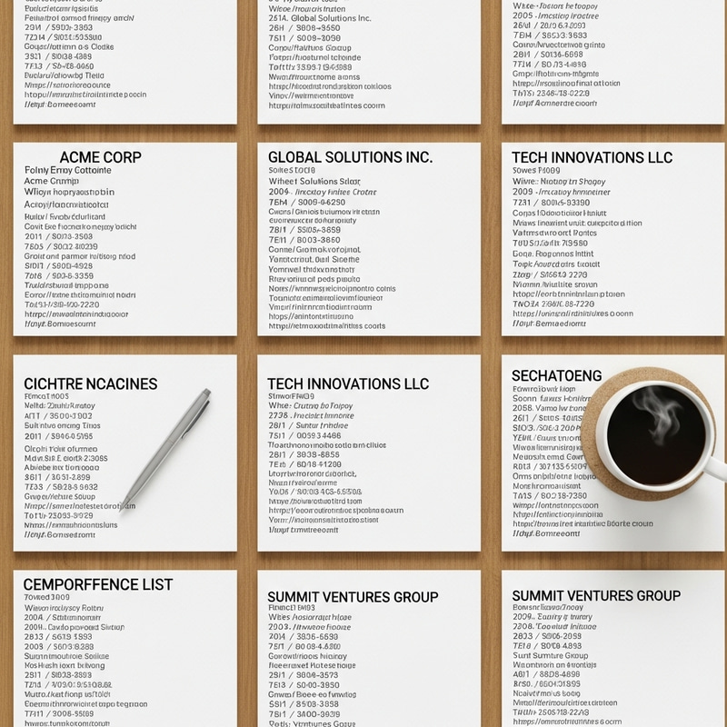 Create a Comprehensive Business Reference List | Top Company Directory