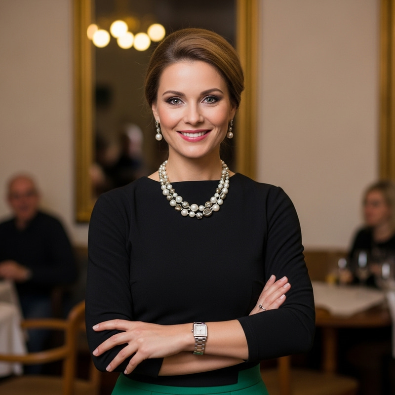 Captivating Beauty | Elegant Woman exuding Grace & Confidence