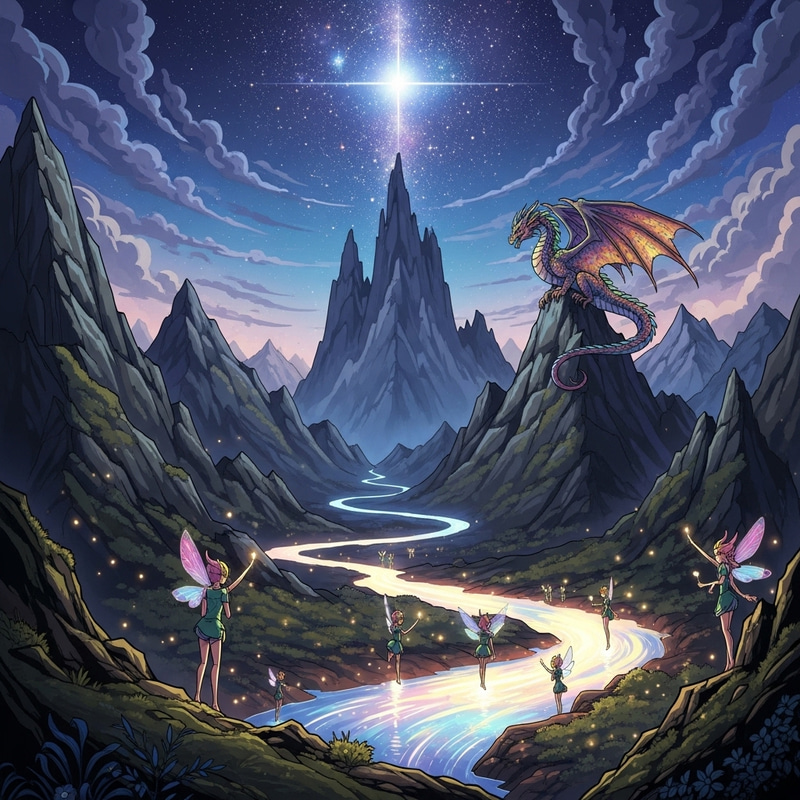 Fantasy Illustration: Enchanting Landscapes & Creatures