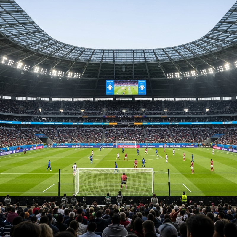 Vibrant Multicultural Stadium Atmosphere Vibrant Multicultural Stadium Atmosphere