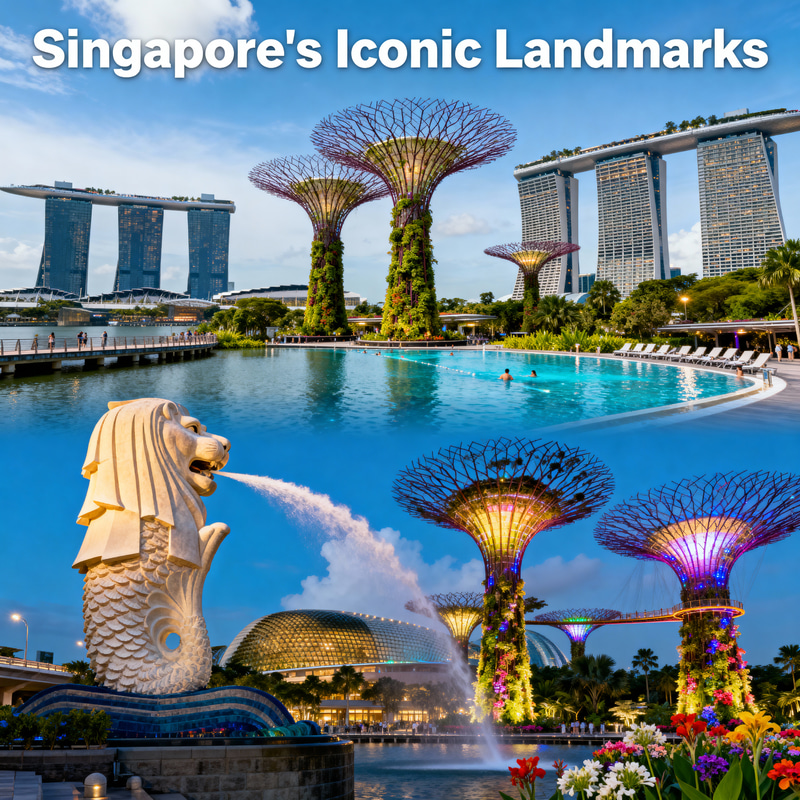 Explore Singapore's Iconic Landmarks Explore Singapore's Iconic Landmarks