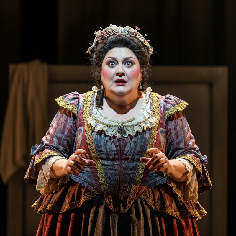 Mamma Agata in 'Le Convenienze e Inconvenienze Teatrali' Mamma Agata in 'Le Convenienze e Inconvenienze Teatrali'