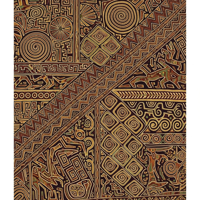 Intricate Dayak Motifs: Textile Patterns from Borneo Intricate Dayak Motifs: Textile Patterns from Borneo