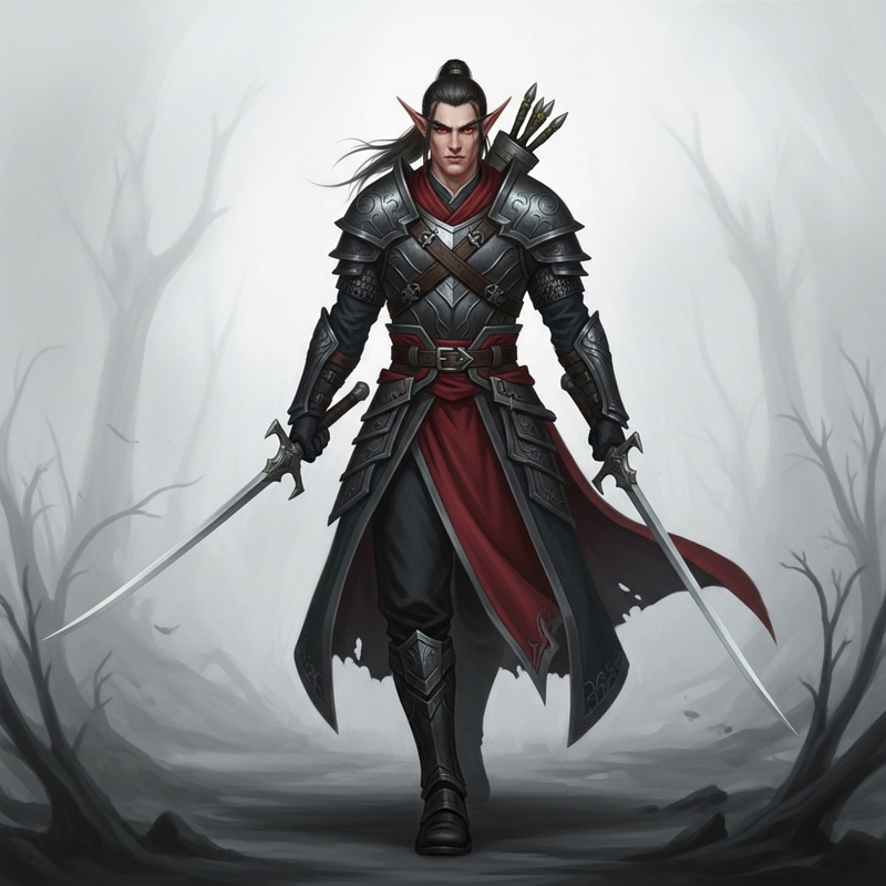 Mysterious Male Elf: Skilled Fighter of Unfathomable Power Mysterious Male Elf: Skilled Fighter of Unfathomable Power