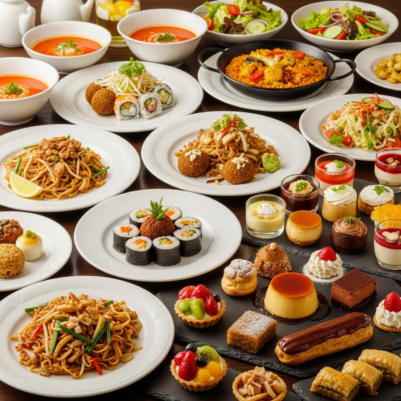 Delicious Global Dishes and Desserts Showcase Delicious Global Dishes and Desserts Showcase