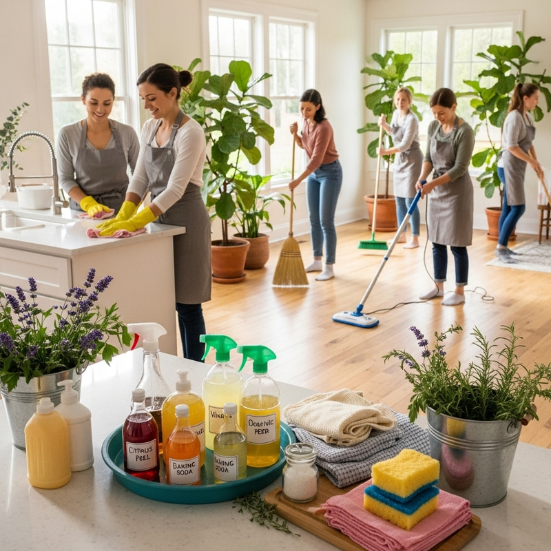 Transform Your Home into a Chemical-Free Paradise with Organic Cleaning Techniques Transform Your Home into a Chemical-Free Paradise with Organic Cleaning Techniques