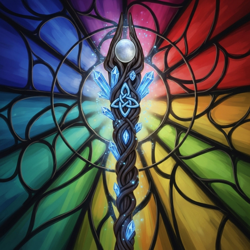 Mystical Pagan Wand - Embrace Magic & Spirituality