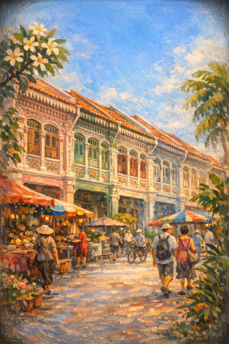 Explore Joo Chiat's Colorful Peranakan Heritage