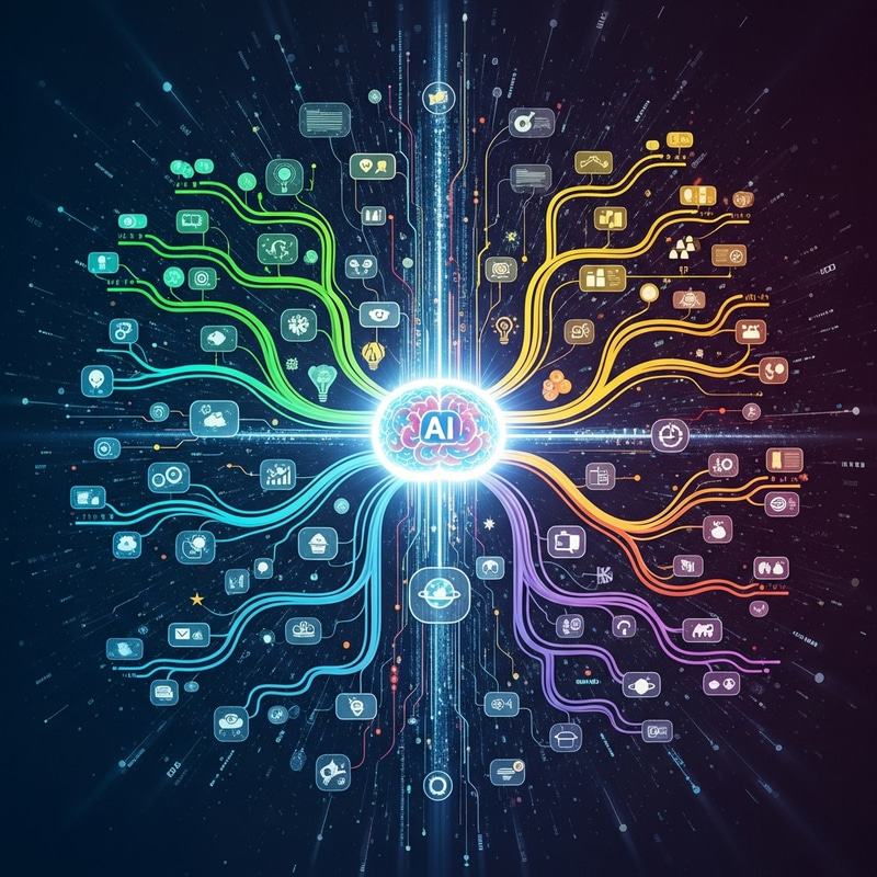 AI-Powered Mind Mapping: A Creative Visualization