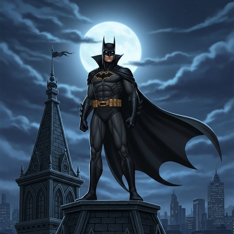 Stylized Enigmatic Vigilante - Batman PS2 Style Stylized Enigmatic Vigilante - Batman PS2 Style