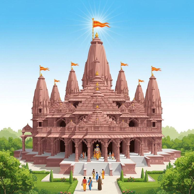 Ram Mandir Ayodhya - Sacred Hindu Temple Ram Mandir Ayodhya - Sacred Hindu Temple
