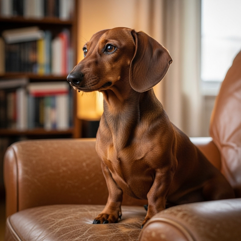 Cute Dachshund Dog Cute Dachshund Dog