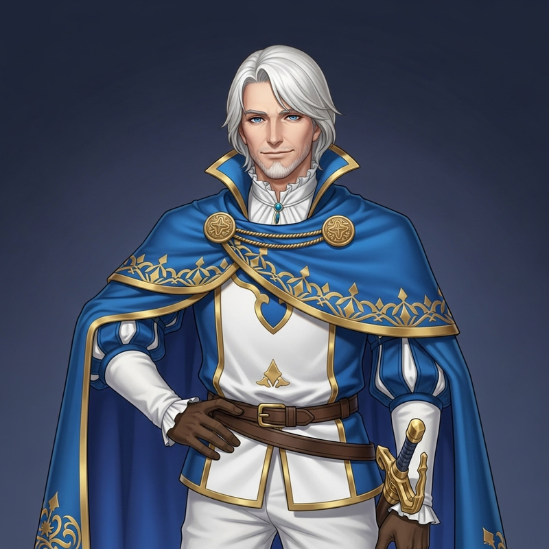 Pyetro Orsini Renaissance Male Character - Artistic Rendering Pyetro Orsini Renaissance Male Character - Artistic Rendering