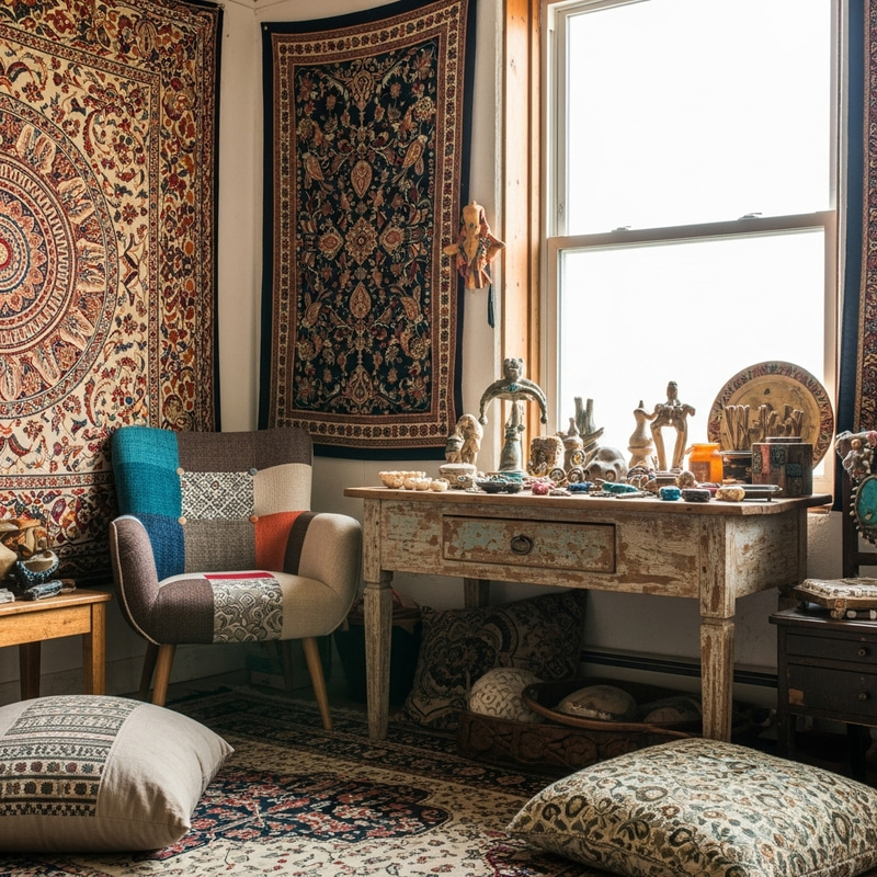 Explore Bohemian Art: Vintage Style for Your Home